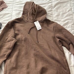 Goodfellow & Co Brown Hoodie Sweater